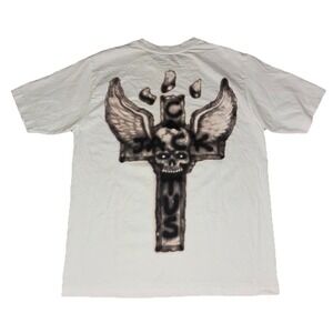 Travis Scott T Shirt M White JackBoys 2 C2 Tee NEW *hole